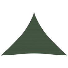 Zonnezeil 160 G/M² 4,5X4,5X4,5 M Hdpe Donkergroen 4.5 x 4.5 x 4.5 m