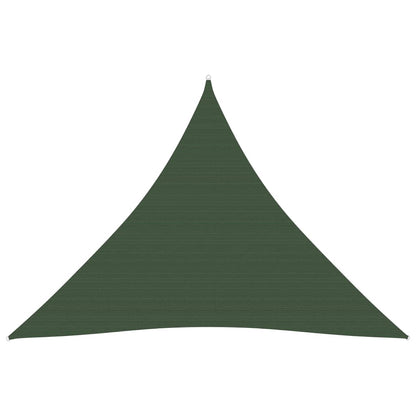 Zonnezeil 160 G/M² 4,5X4,5X4,5 M Hdpe Donkergroen 4.5 x 4.5 x 4.5 m