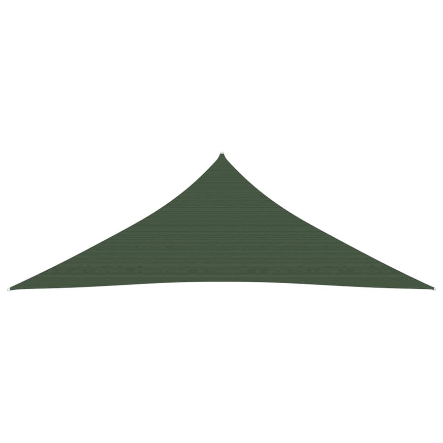 Zonnezeil 160 G/M² 4,5X4,5X4,5 M Hdpe Donkergroen 4.5 x 4.5 x 4.5 m