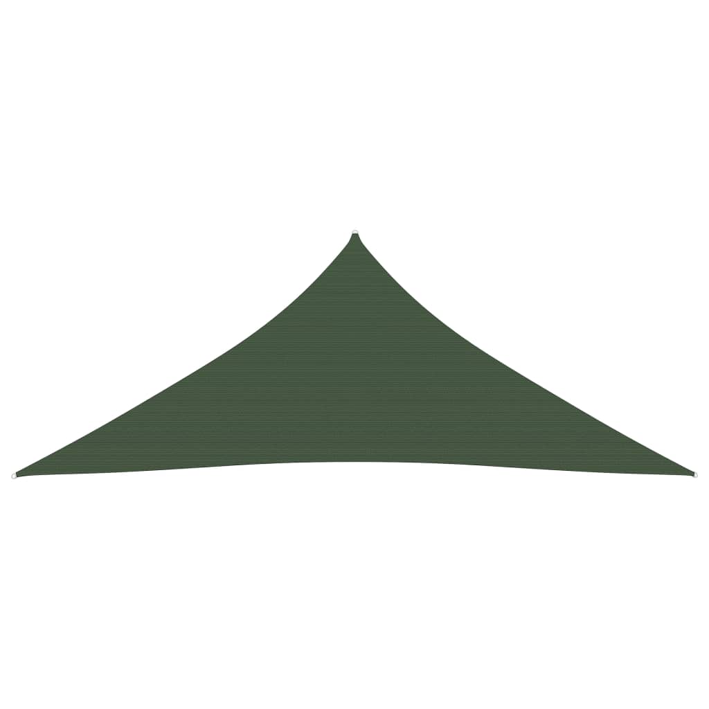 Zonnezeil 160 G/M² Hdpe Donkergroen 5 x 6 x 6 m