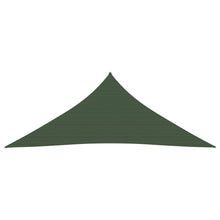 Zonnezeil 160 G/M² Hdpe Donkergroen 5 x 6 x 6 m