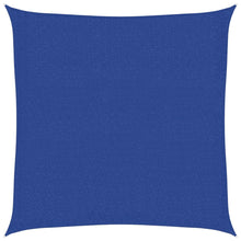 Zonnezeil 160 g/m² 2x2 m HDPE blauw