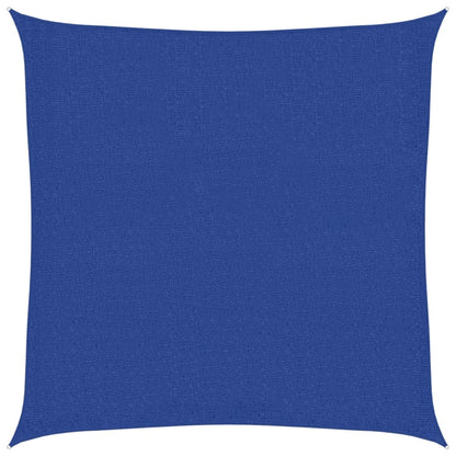 Zonnezeil 160 g/m² 2x2 m HDPE blauw