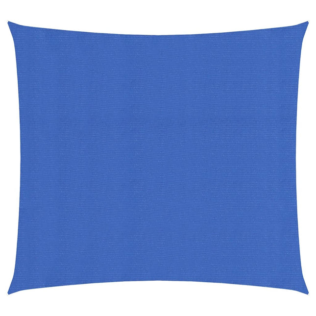 Zonnezeil 160 g/m² 2x2 m HDPE blauw 2 x 2 m Blauw