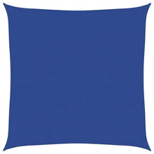 Zonnezeil 160 G/M² Vierkant Hdpe Blauw 6 x 6 m
