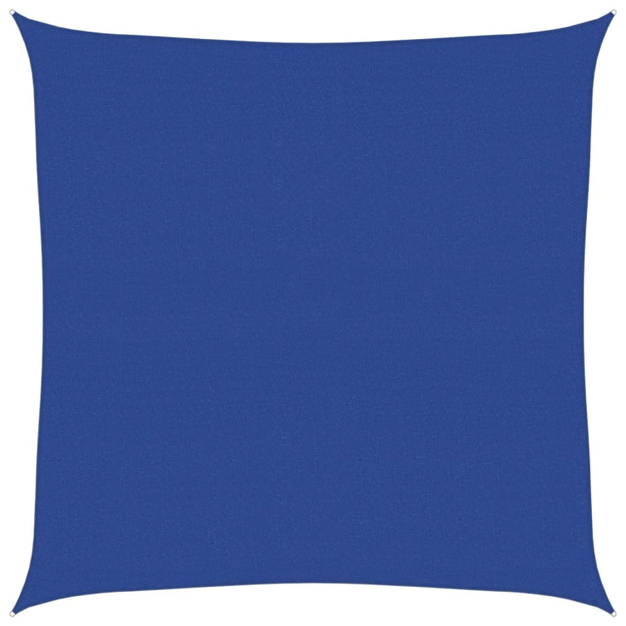 Zonnezeil 160 G/M² Vierkant Hdpe Blauw 6 x 6 m