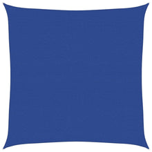 Zonnezeil 160 G/M² Vierkant Hdpe Blauw 7 x 7 m