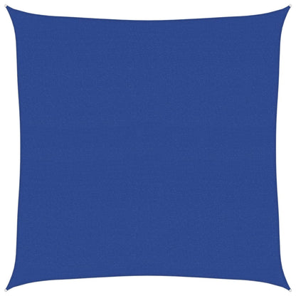 Zonnezeil 160 G/M² Vierkant Hdpe Blauw 7 x 7 m