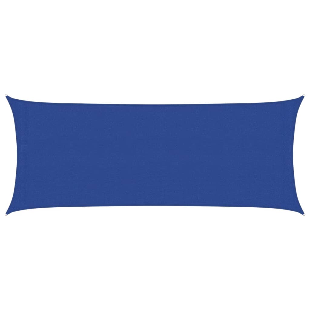 Zonnezeil 160 G/M² Hdpe Blauw 2 x 5 m