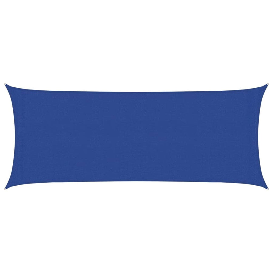 Zonnezeil 160 G/M² Hdpe Blauw 2 x 5 m