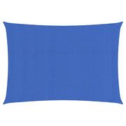 Zonnezeil 2,5x4 m HDPE blauw