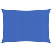 Zonnezeil 2,5x4,5 m HDPE blauw
