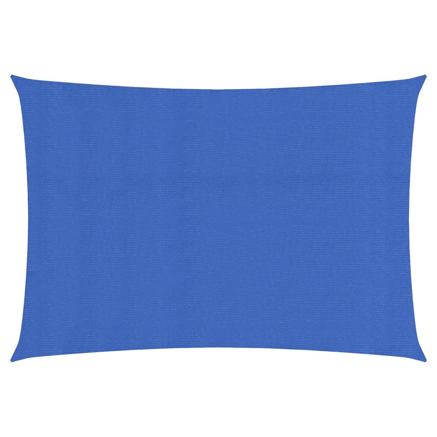 Zonnezeil 160 G/M² 2,5X4,5 M Hdpe Blauw 2.5 x 4.5 m