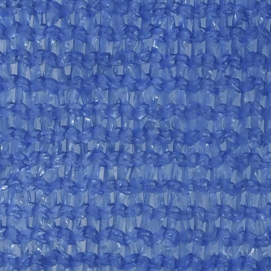 Zonnezeil rechthoekig 160 g/m² 2,5x5 m HDPE blauw