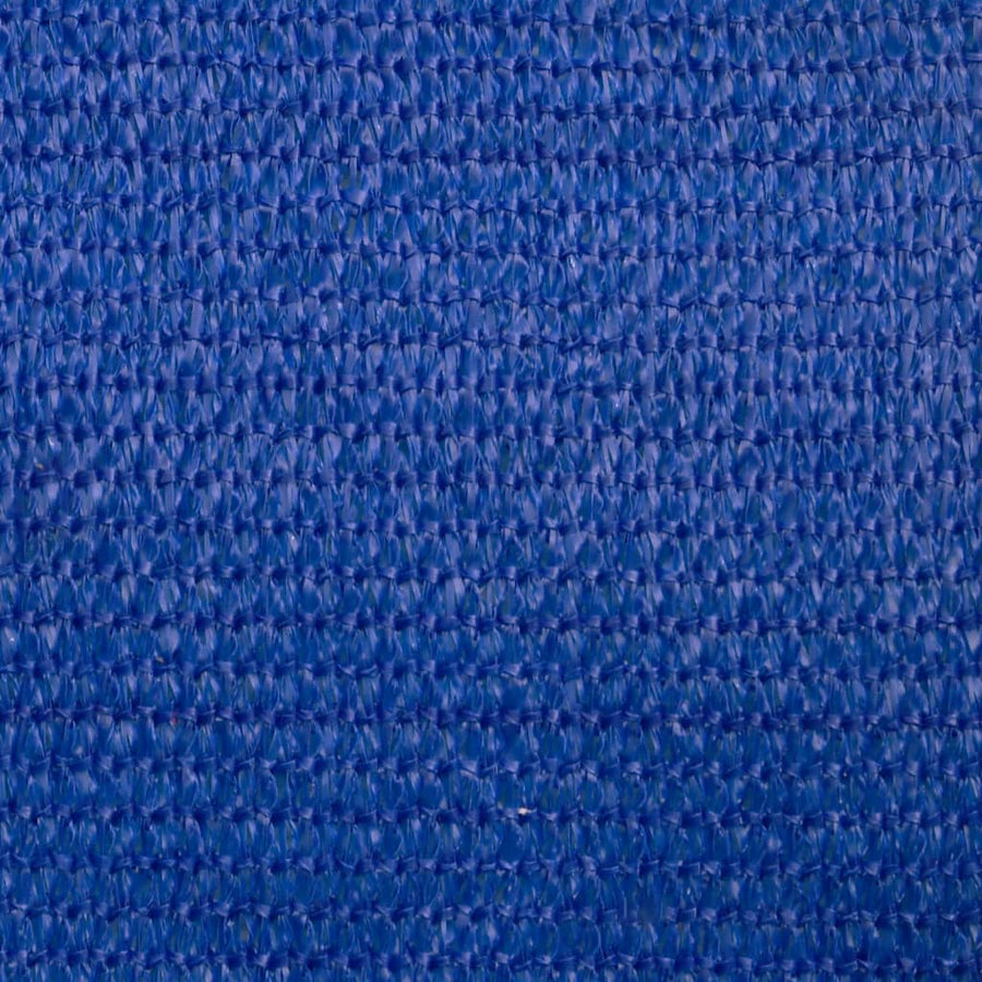 Zonnezeil 160 G/M² Rechthoekig Hdpe Blauw 3 x 4 m