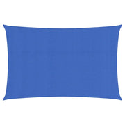 Zonnezeil 3x6 m HDPE blauw