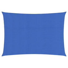 Zonnezeil 160 g/m² rechthoekig 3,5x5 m HDPE blauw