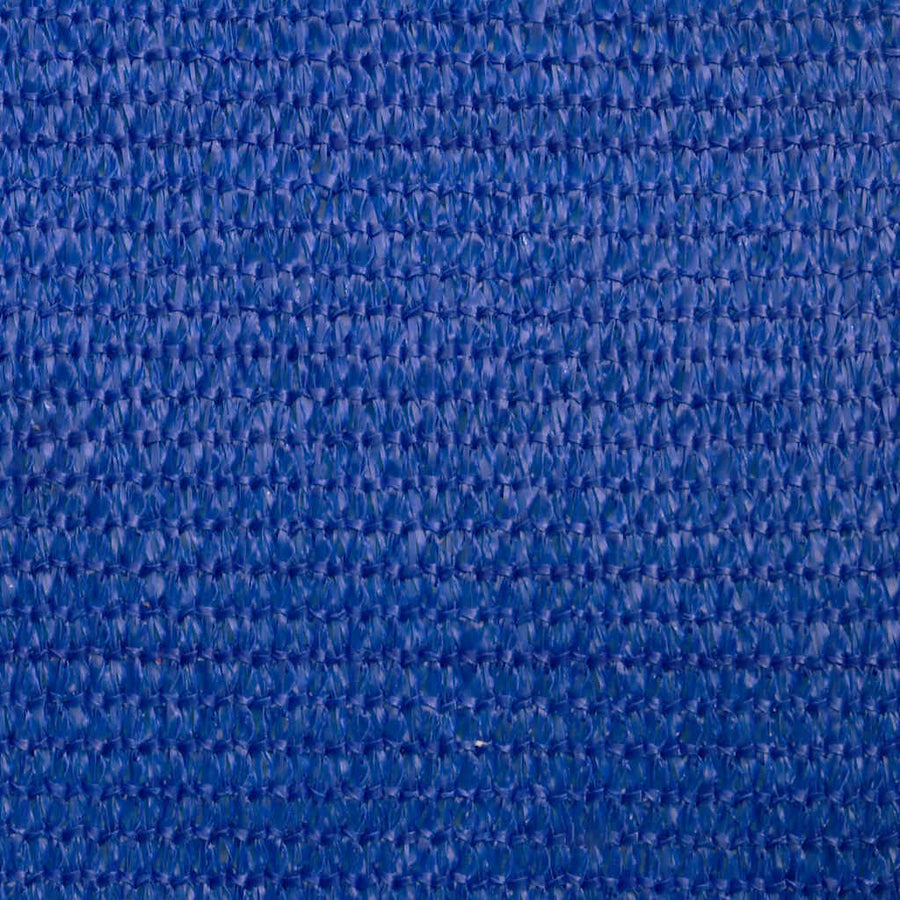 Zonnezeil 160 g/m² rechthoekig 5x6 m HDPE blauw