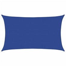 Zonnezeil 160 G/M² Rechthoekig Hdpe Blauw 5 x 8 m