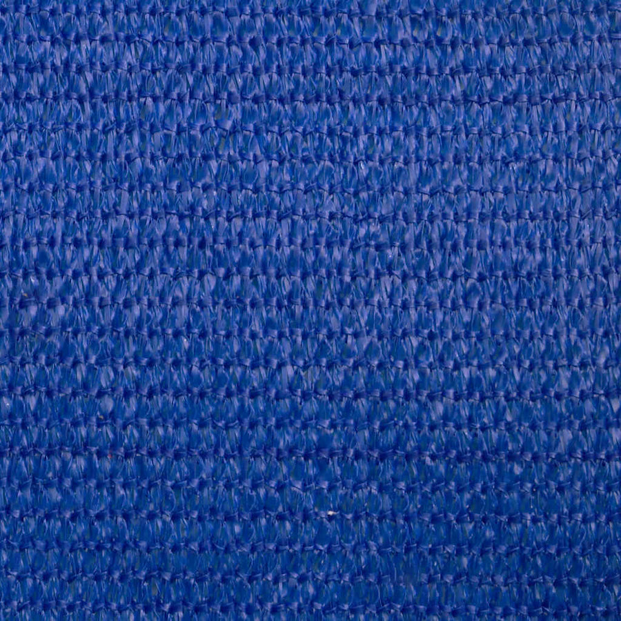 Zonnezeil 160 G/M² Rechthoekig Hdpe Blauw 6 x 7 m