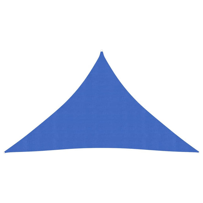 Zonnezeil 160 G/M² 3,5X3,5X4,9 M Hdpe Blauw 3.5 x 3.5 x 4.9 m