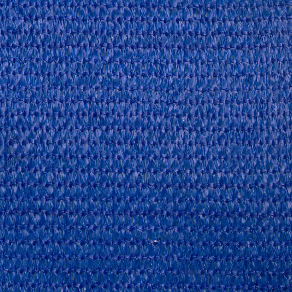 Zonnezeil 160 g/m² driehoekig 5x5x6 m HDPE blauw