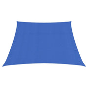 Zonnezeil 3/4x2 m HDPE blauw
