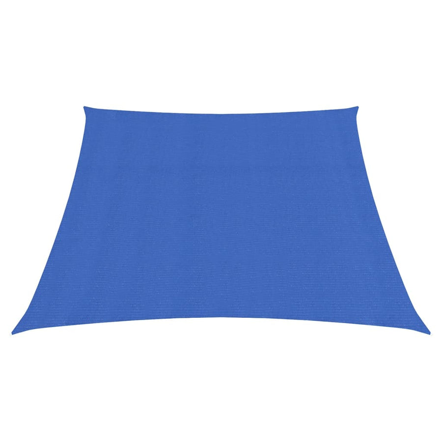 Zonnezeil 160 G/M² Hdpe 3/4 x 2 m Blauw