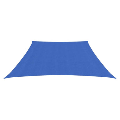 Zonnezeil 160 G/M² Hdpe 3/4 x 2 m Blauw