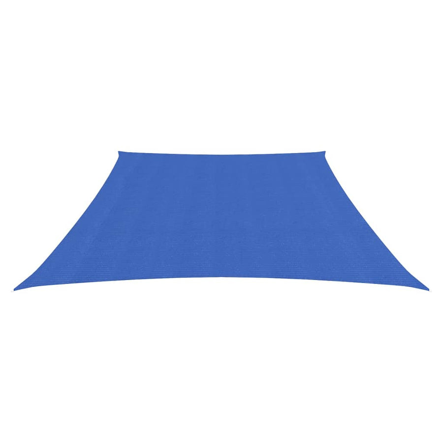 Zonnezeil 160 G/M² Hdpe 3/4 x 2 m Blauw