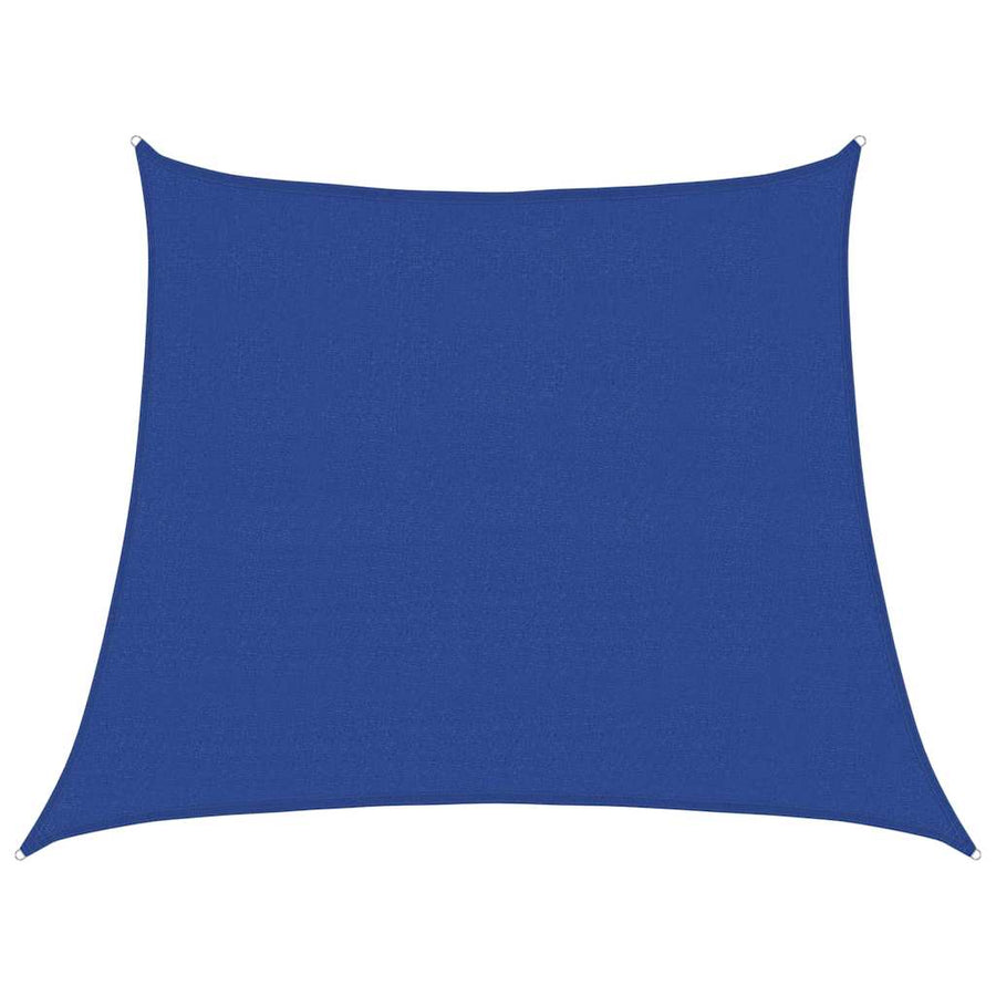 Zonnezeil 160 g/m² trapezium 3/4x3 m HDPE blauw