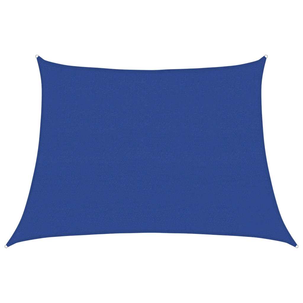 Zonnezeil 160 G/M² Trapezium Hdpe 4/5 x 3 m Blauw