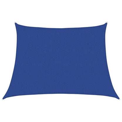 Zonnezeil 160 G/M² Trapezium Hdpe 4/5 x 3 m Blauw