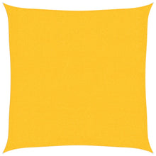 Zonnezeil 160 G/M² 3,6X3,6 M Hdpe Geel 3.6 x 3.6 m