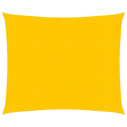 Zonnezeil vierkant 4x4 m geel HDPE