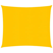 Zonnezeil 160 g/m² vierkant 5x5 m HDPE geel