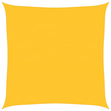 Zonnezeil 160 G/M² Vierkant Hdpe Geel 7 x 7 m