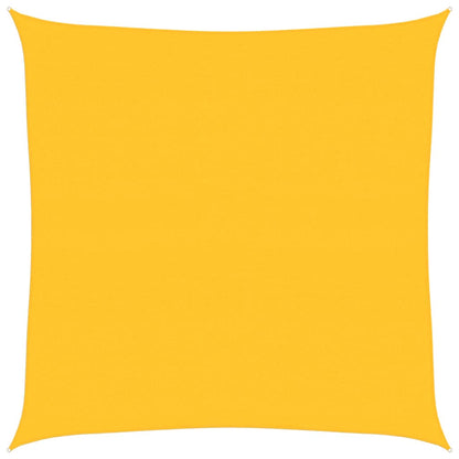 Zonnezeil 160 G/M² Vierkant Hdpe Geel 7 x 7 m