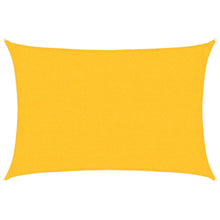Zonnezeil 160 G/M² Rechthoekig 2X2,5 M Hdpe Geel 2 x 2.5 m