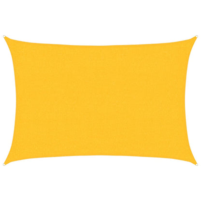 Zonnezeil 160 G/M² Rechthoekig 2X2,5 M Hdpe Geel 2 x 2.5 m