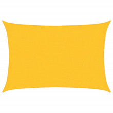 Zonnezeil 160 G/M² Rechthoekig Hdpe Geel 2 x 3 m
