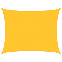 Zonnezeil 160 G/M² Rechthoekig Hdpe Geel 6 x 8 m