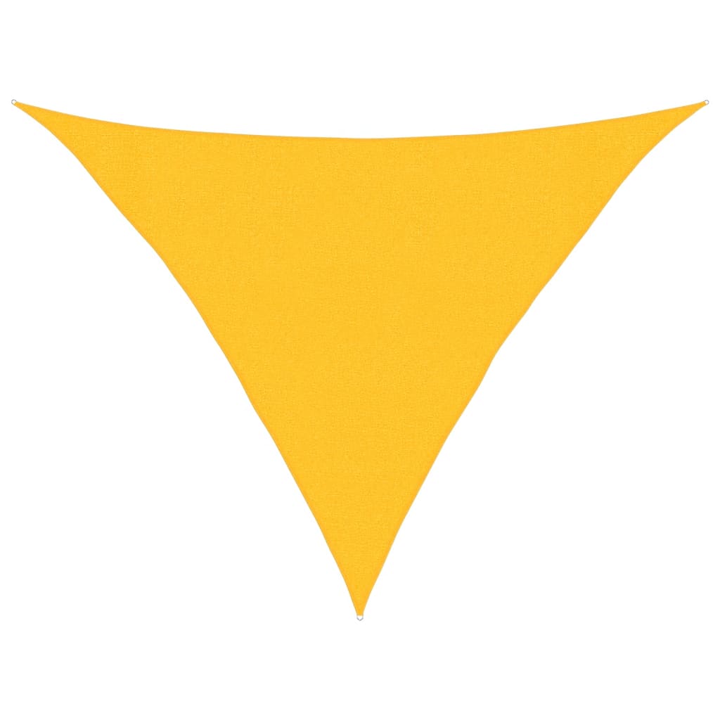 Zonnezeil 160 G/M² 3X3X4,2 M Hdpe Geel 3 x 3 x 4.2 m