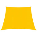 Sun Shade Sail 160 g/m² 3/4x2 m HDPE Yellow