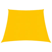Zonnezeil 3/4x2 m HDPE geel