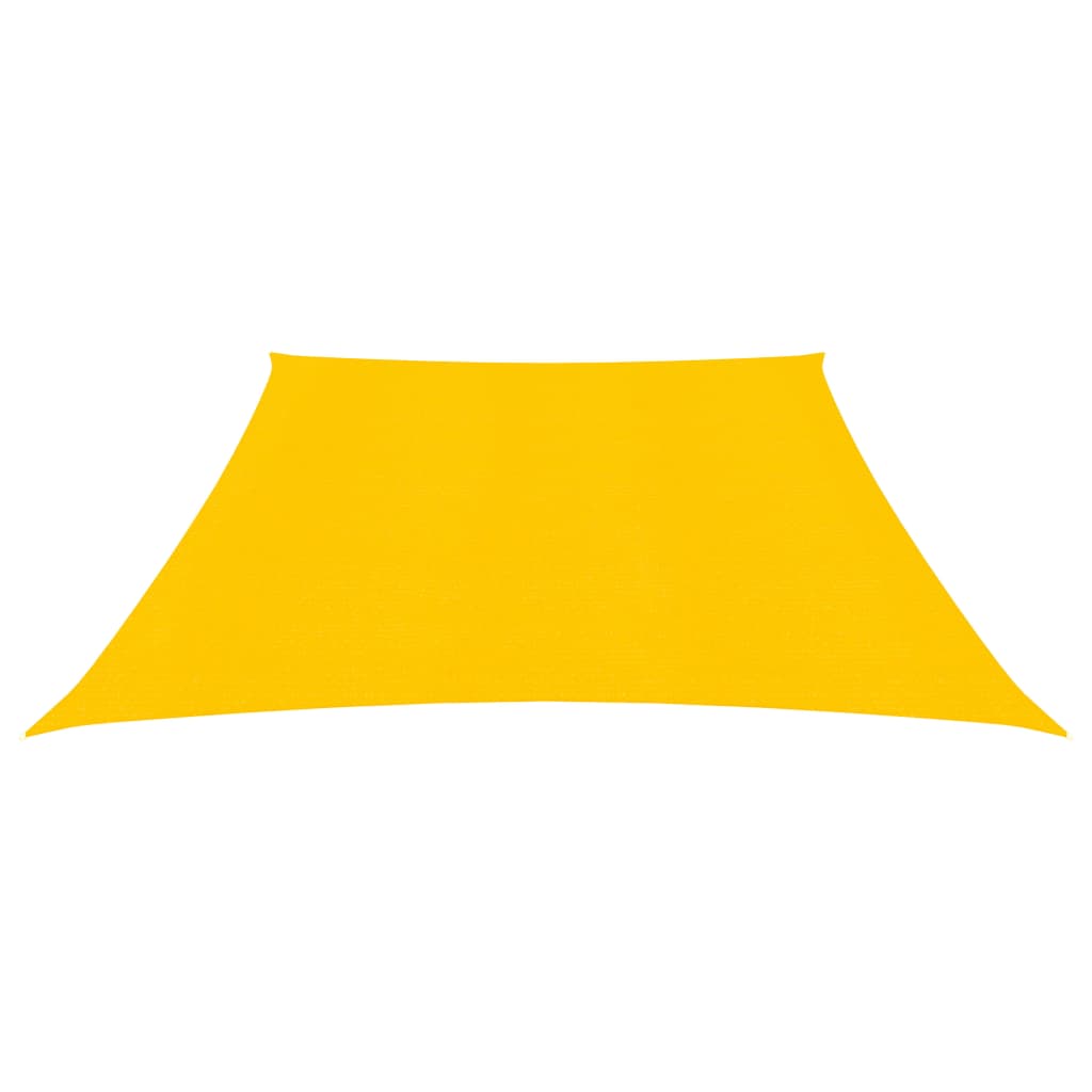Zonnezeil 160 G/M² Hdpe 3/4 x 2 m Geel