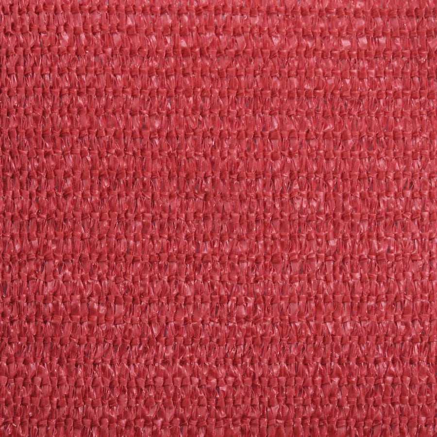 Zonnezeil 160 g/m² 2x2 m HDPE rood