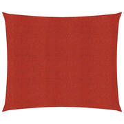 Sun sail 160 gsm 6x6 m HDPE red