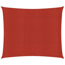 Zonnezeil 160 g/m² 7x7 m HDPE rood 7 x 7 m Rood