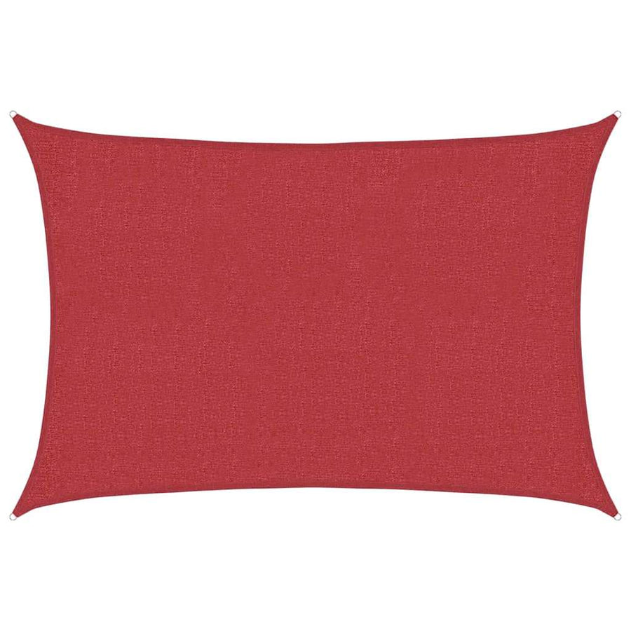 Zonnezeil 160 G/M² Hdpe Rood 2 x 3 m